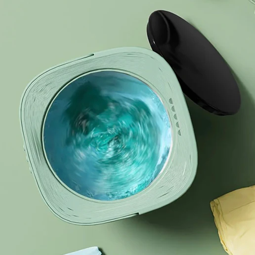 Foldable Mini Washing Machine for Home, Travel & Apartments – Portable, USB Powered, Low Noise Laundry Cleaner (Best for UAE Homes)